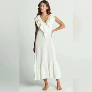 SUNDAYS - KINSEY DRESS In Coconut Milk Size Large